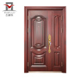 Buena calidad puerta de acero pavo diseño de la puerta